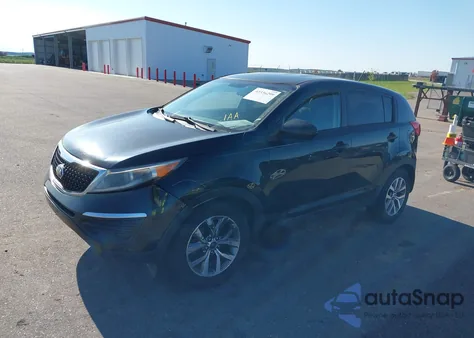 2016 Kia Sportage Lx из США, поврежденный, VIN KNDPB3AC1G7847730